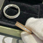 TimiPERLEE DIAMOND SILVER RING