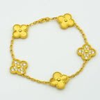 [Timi] CLOVER 5 MOTIF LASER BRACELET COLLECTION