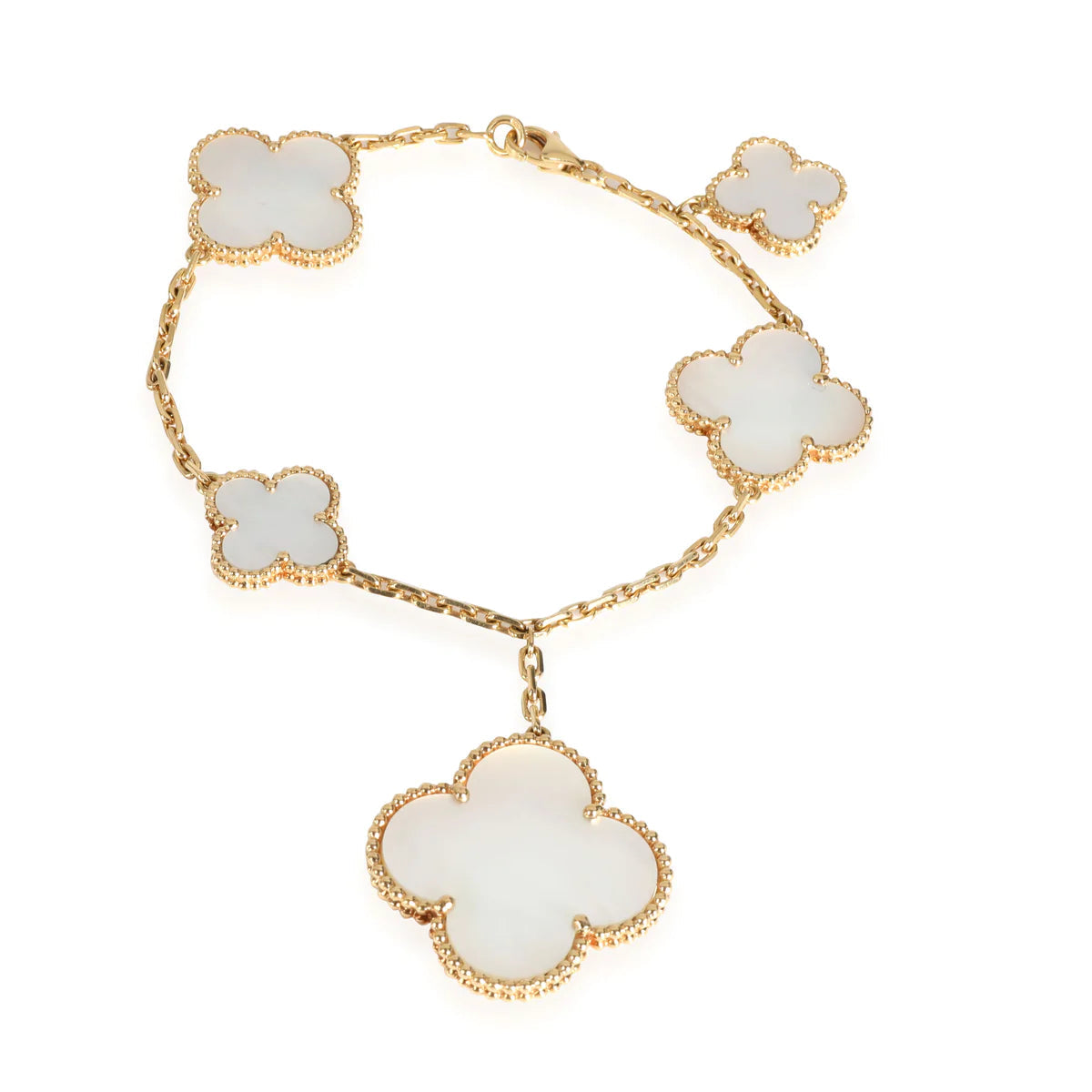 ¡®Timi¡¯MAGIC CLOVER MOP GOLD BRACELET 5 MOTIFS