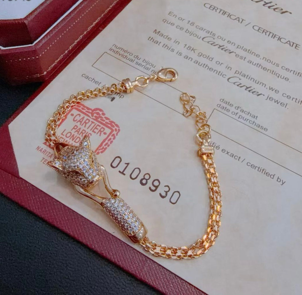 Timi PANTHERE  BRACELET DIAMONDS