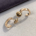 TimiLOVE EARRINGS 2.65MM PINK GOLD