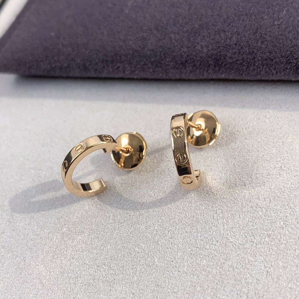 TimiLOVE EARRINGS 2.65MM PINK GOLD