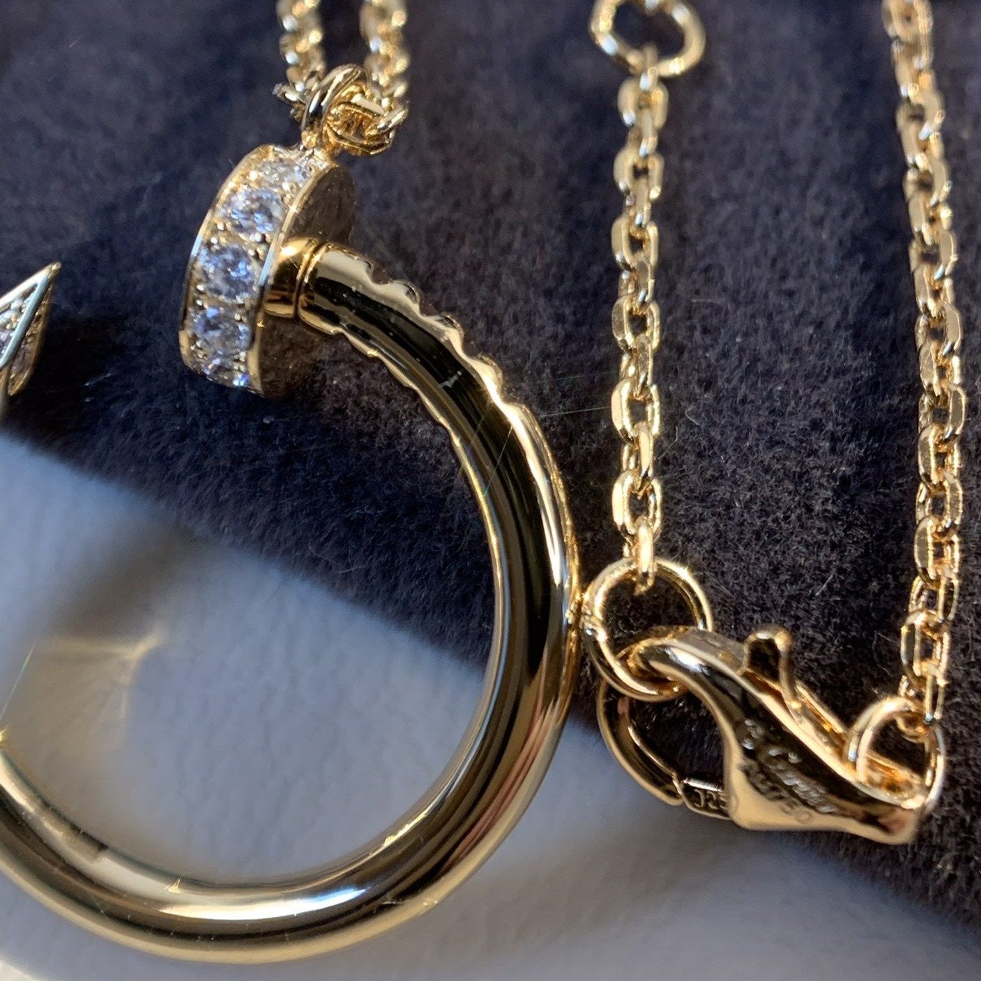 TimiJUSTE NECKLACE PINK GOLD