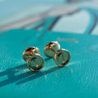 TimiLOVE EARRINGS PINK GOLD 10MM