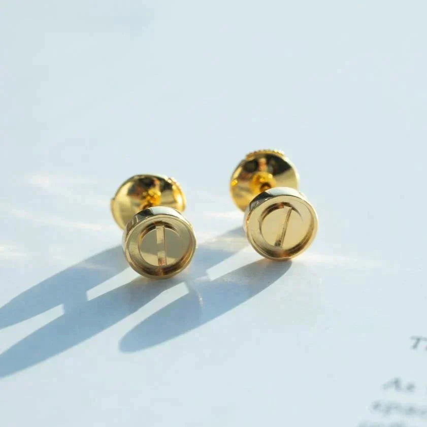 TimiLOVE EARRINGS GOLD 10MM