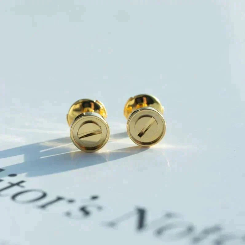 TimiLOVE EARRINGS GOLD 10MM