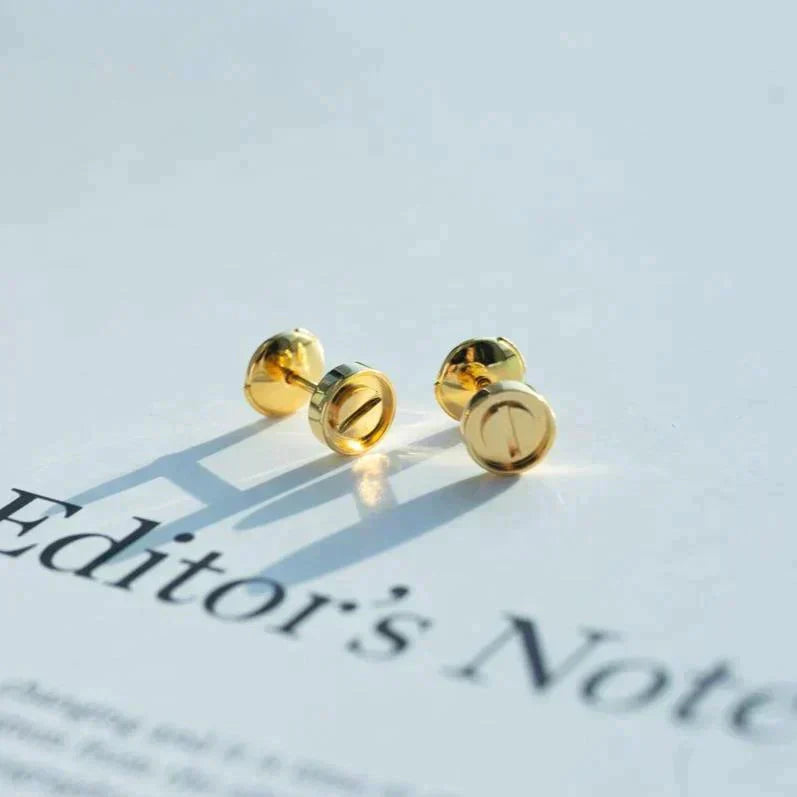 TimiLOVE EARRINGS GOLD 10MM