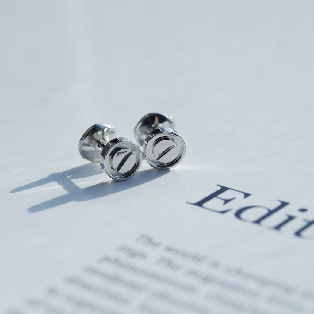 TimiLOVE EARRINGS SILVER 10MM