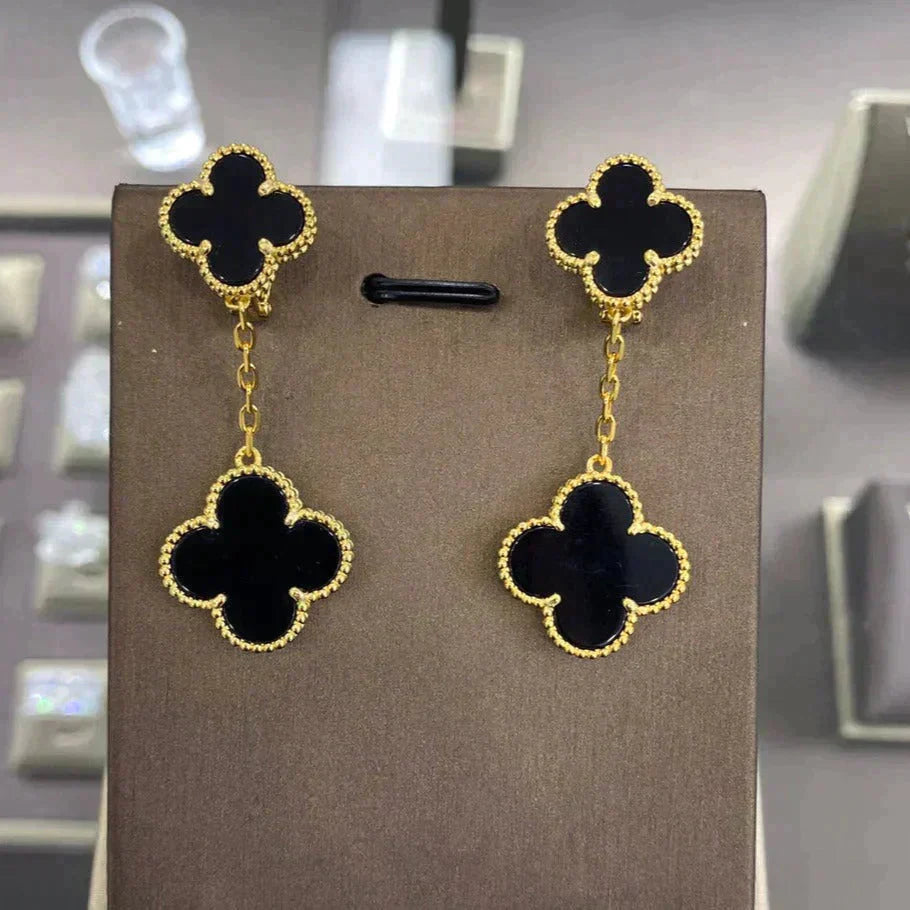 TimiCLOVER 2 MOTIFS  EARRINGS (MULTIPLE CHOICESC