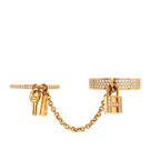 TimiHM KELLY CLOCHETTE DOUBLE RING IN  WITH DIAMONDS