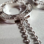 TimiLOVE NECKLACE ADJUSTABLE SILVER