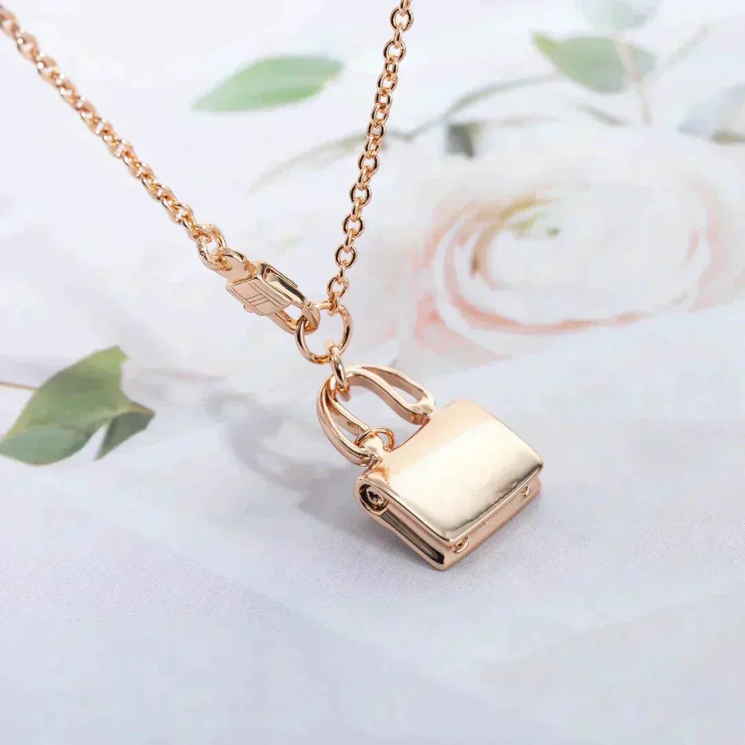 TimiAMULETTE PEDANT ROSE GOLD NECKLACE