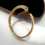 TimiPANTHERE GOLD DIAMOND OPEN BRACELET