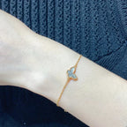 ¡®Timi¡¯BUTTERFLY DARK MOP BUTTERFLY BRACELET