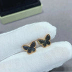 TimiBUTTERFLY DARK MOP  EARRINGS