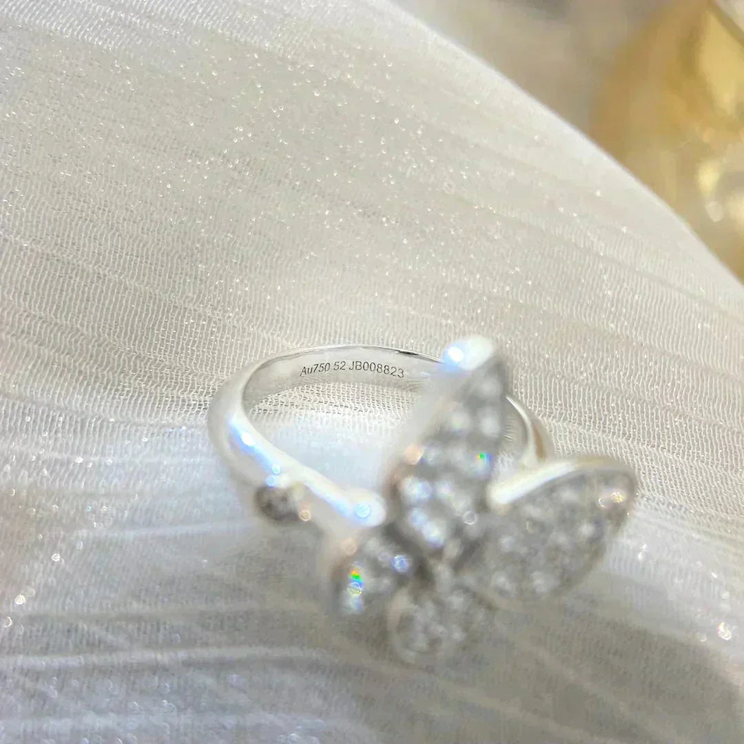 TimiBUTTERFLY DIAMOND RING