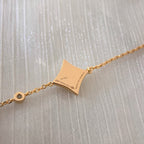TimiCOLOR STAR PINK GOLD DIAMOND BRACELET