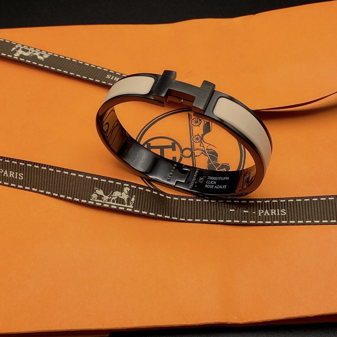 TimiH BRACELET 12MM BLACK BEIGE CERAMIC