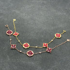 TimiSTAR AND SUN CARNELIAN 4 MOTIFS 3 DIAMONDS
