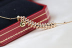TimiCLASH PINK GOLD NECKLACE
