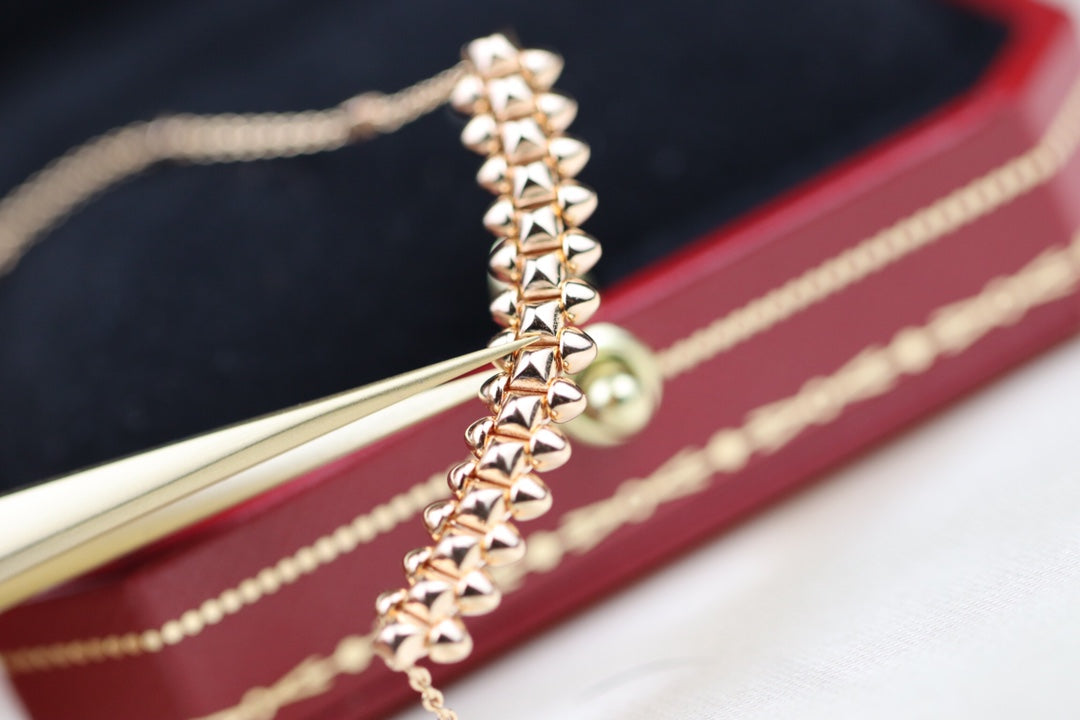 TimiCLASH PINK GOLD NECKLACE