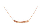 TimiCLASH PINK GOLD NECKLACE