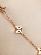 TimiSTAR AND SUN 7 MOTIFS GOLD BRACELET