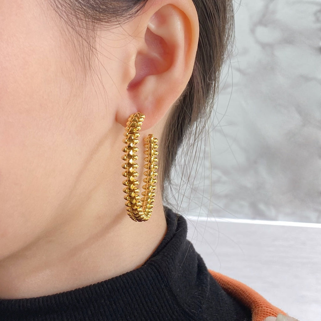 TimiCLASH LARGE HOOP EARRINGS