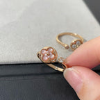 TimiSUN 1 DIAMOND PINK MOP RING
