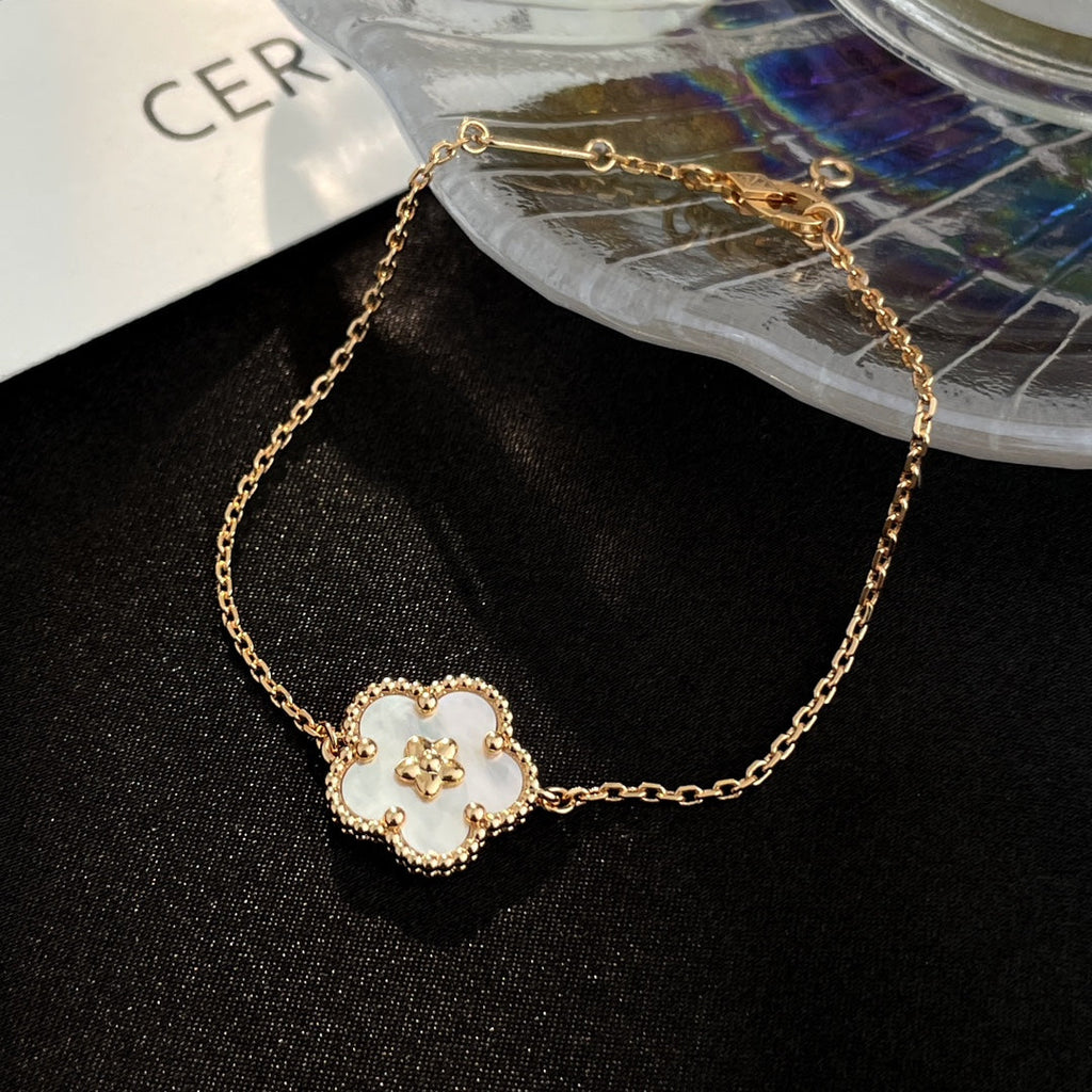 ¡®Timi¡¯LUCKY SPRING ROSE GOLD MOP BRACELET