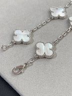 [Timi]New CLOVER WHITE PEARL MOP 5 MOTIF BRACELET COLLECTION