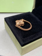 TimiCLOVER RIVERSIBLE ROSE GOLD RING