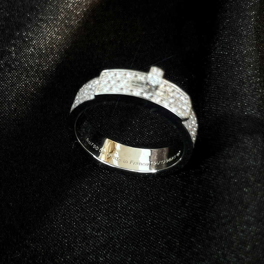TimiKELLY SILVER DIAMOND RING