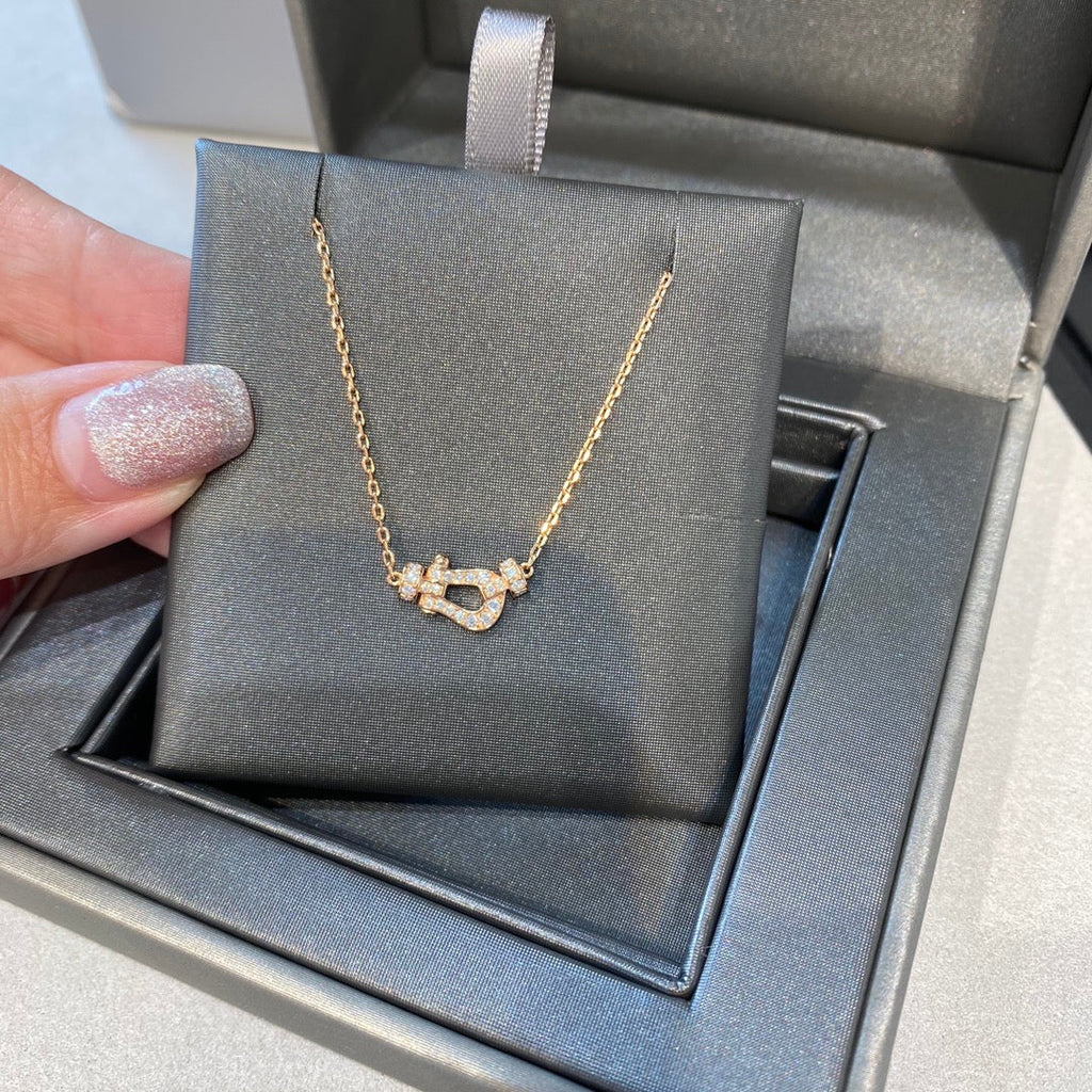 TimiFORCE 10 DIAMOND PINK GOLD NECKLACE MINI MODEL