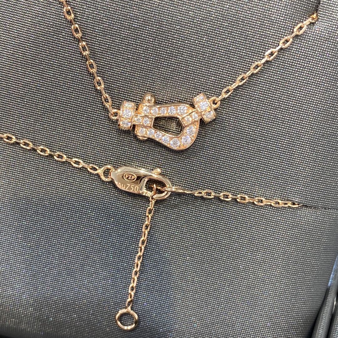 TimiFORCE 10 DIAMOND PINK GOLD NECKLACE MINI MODEL