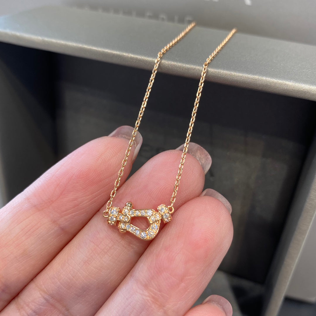 TimiFORCE 10 DIAMOND PINK GOLD NECKLACE MINI MODEL