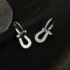 TimiFORCE 10 FULL DIAMOND DROP EARRINGS MEDIUM MODEL