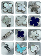TimiLUCKY CLOVER SILVER 11 MOTIF NECKLACE