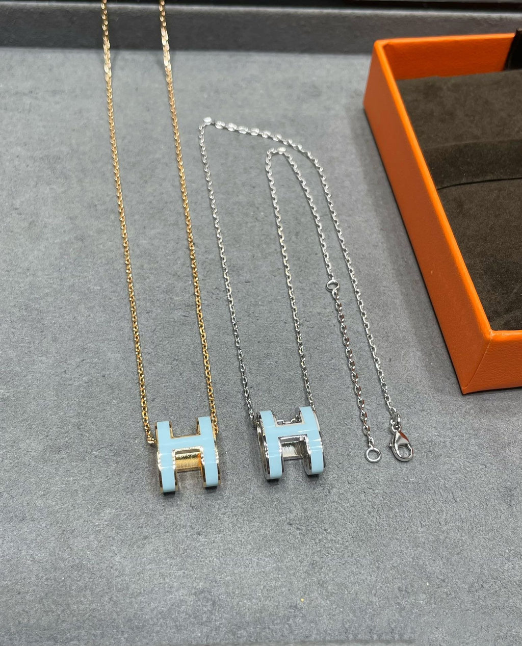 TimiPOP H SKY BLUE NECKLACE