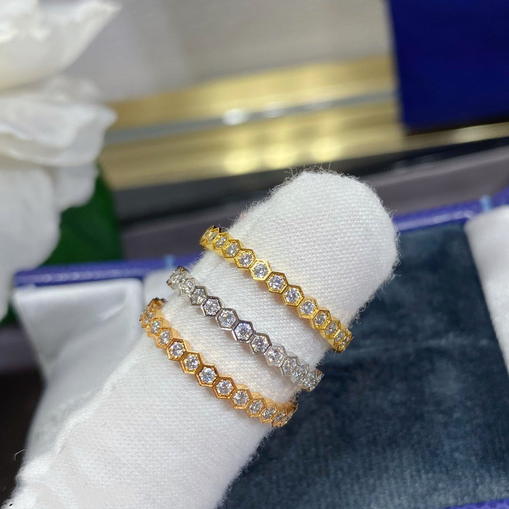TimiBEE LOVE DIAMOND PAVED SMALL RING