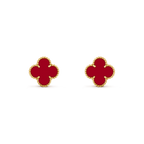 TimiCLOVER MEDIUM 1 MOTIFS CARNELIAN  EARRINGS