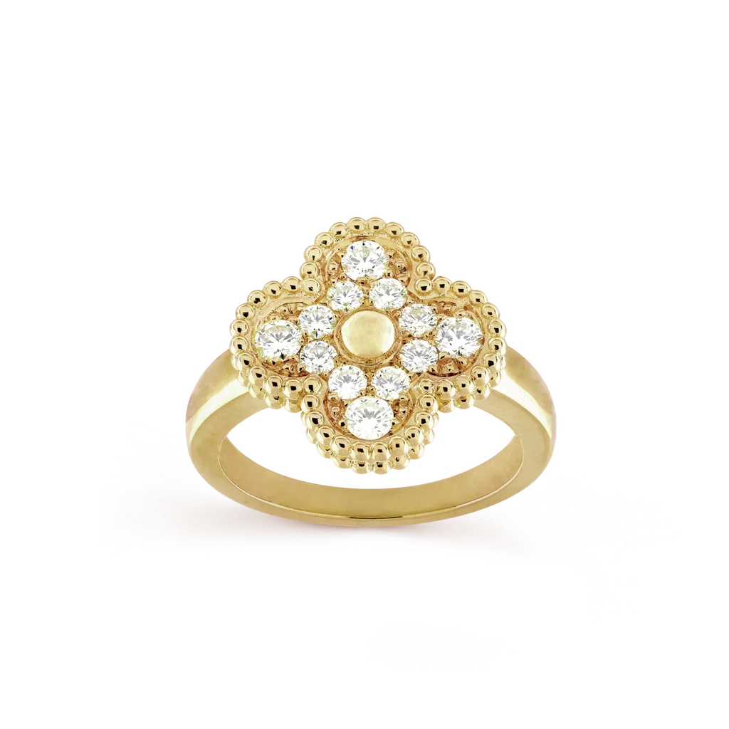 TimiCLOVER DIAMOND RING
