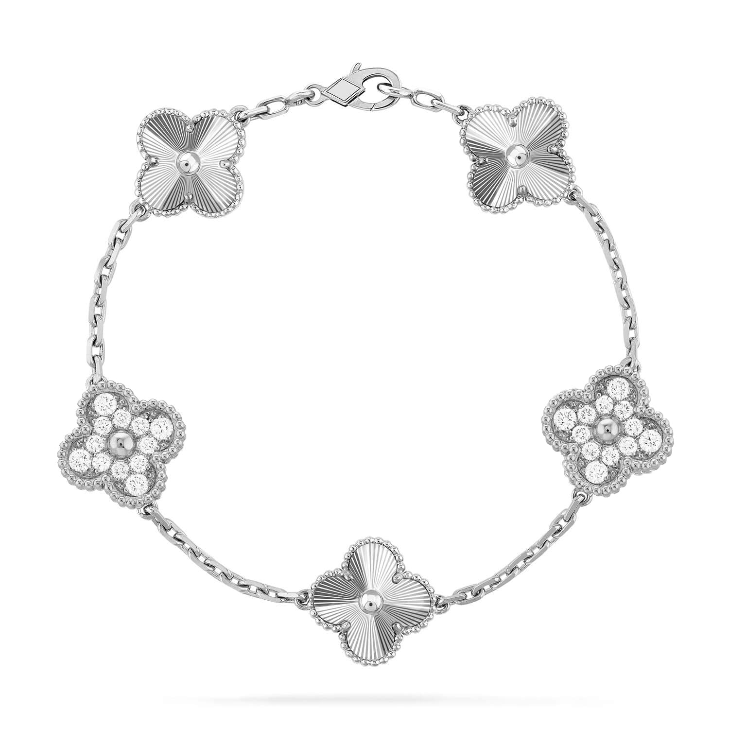 [Timi] CLOVER 5 MOTIF LASER BRACELET COLLECTION