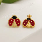 ¡®Timi¡¯LUCKY LADYBUG EARRINGS