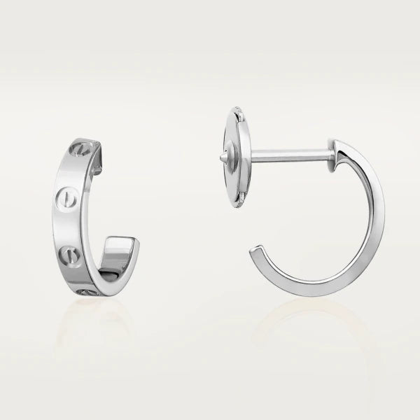 TimiLOVE EARRINGS 2.65MM SILVER