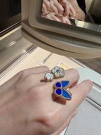 [Timi]2026 NEW MODEL SPRING LUCKY 3 MOTIF GOLD RING