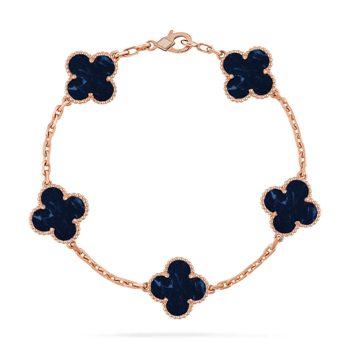 [Timi]New CLOVER 5 MOTIF PIETERSITE BRACELET COLLECTION