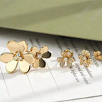 TimiCLOVER COMOS GOLD DIAMOND RING