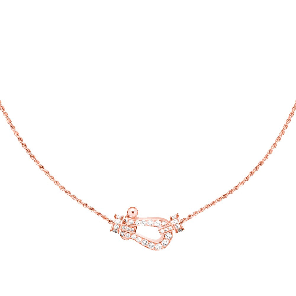 TimiFORCE 10 PINK GOLD DIAMOND NECKLACE