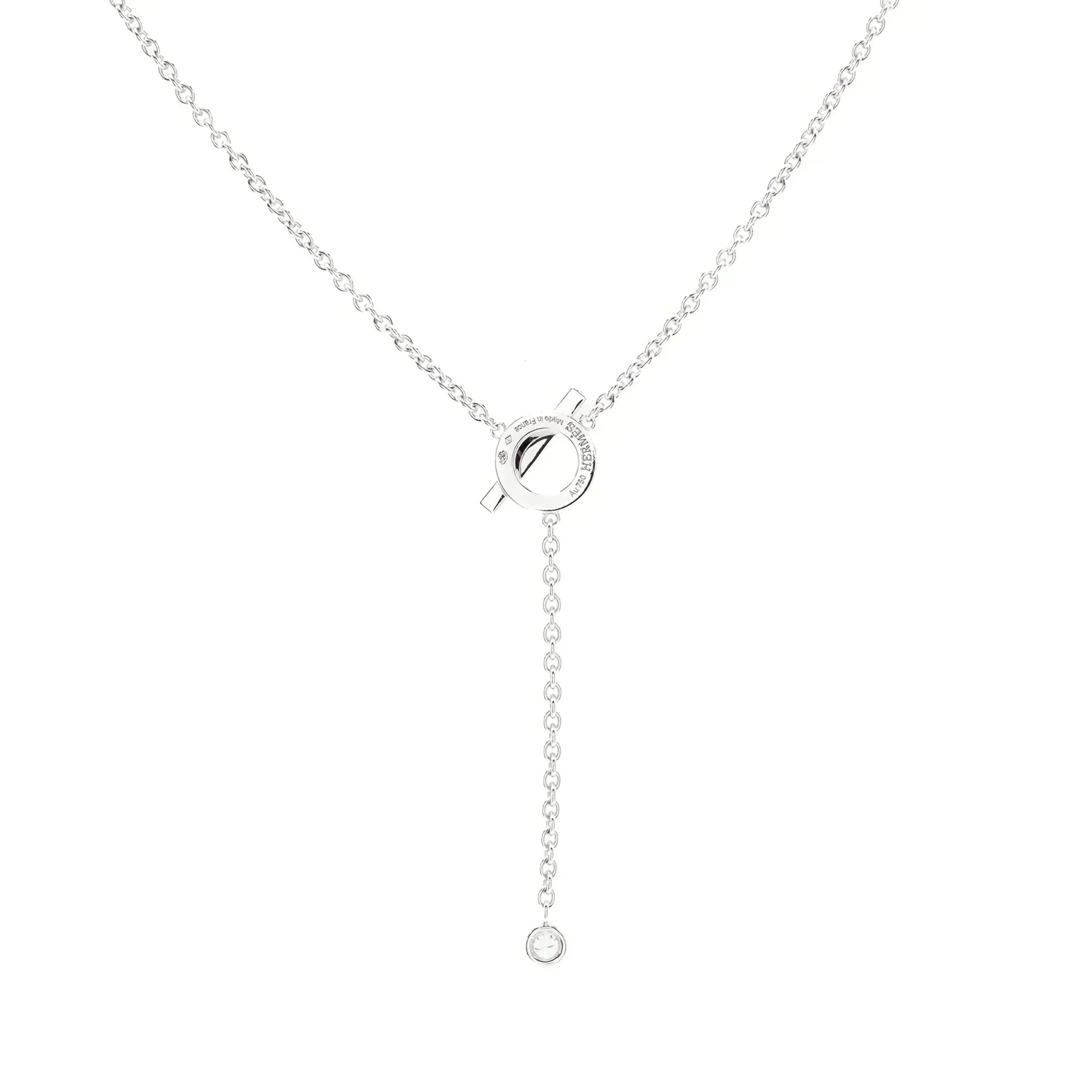 TimiFINESSE SILVER DIAMOND NECKLACE